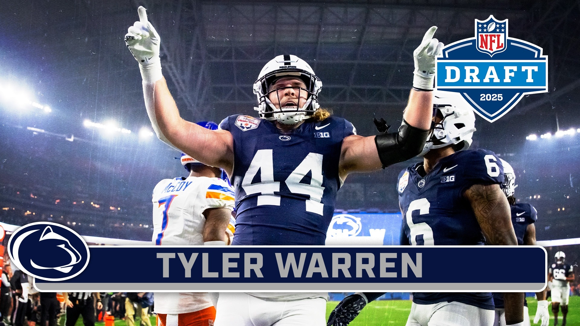 NFL DRAFT HIGHLIGHTS: TE Tyler Warren | Penn State Football