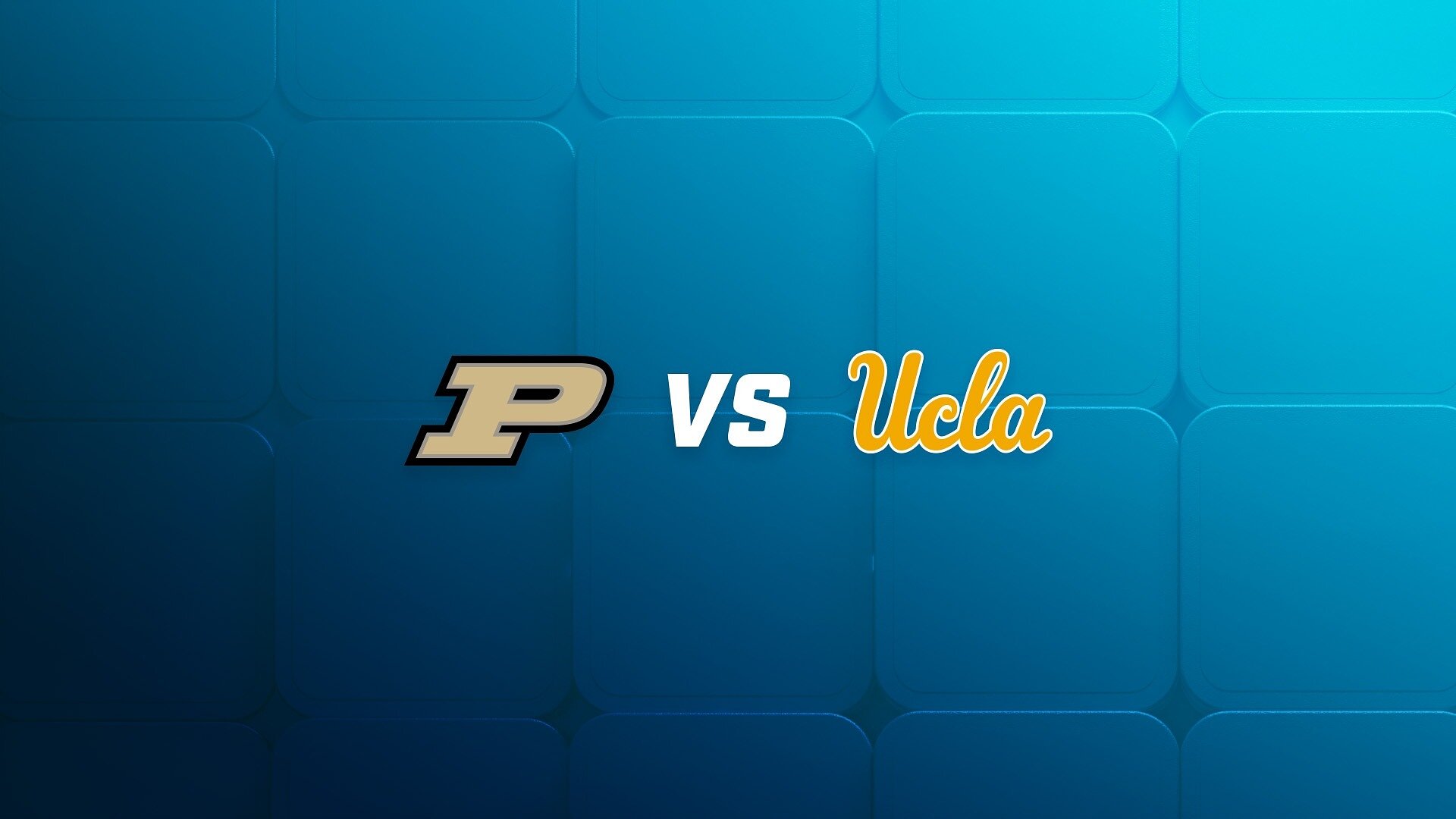 Purdue at #16 UCLA