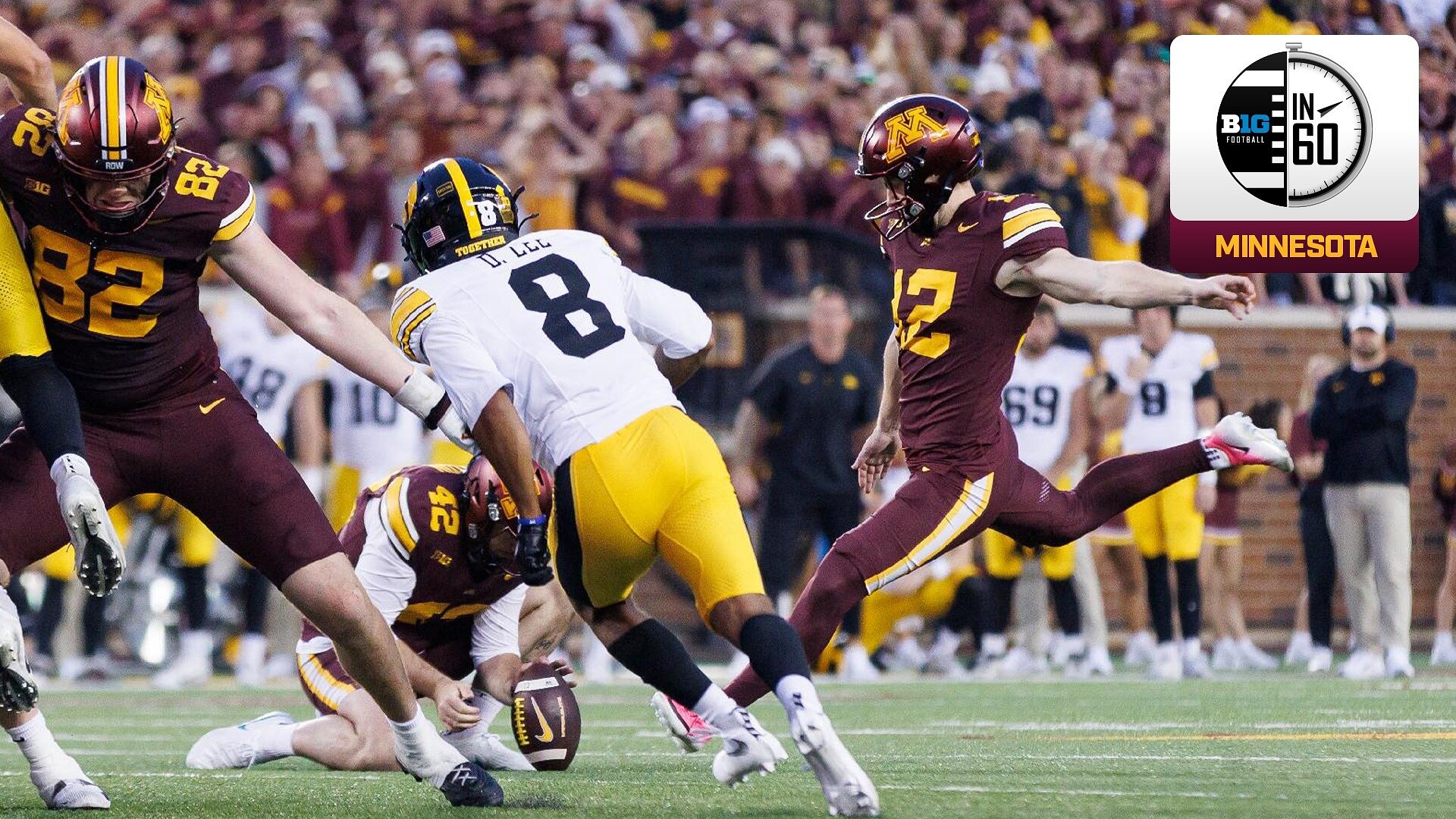 Iowa at Minnesota | October 24, 2026 | B1G Football in 60 - B1G+