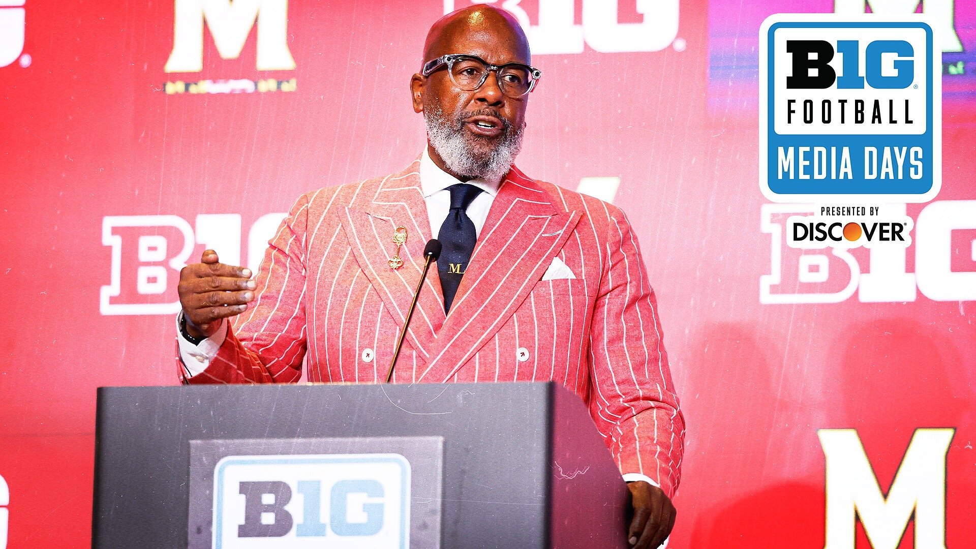 Maryland HC Michael Locksley Previews the Season | 2026 Big Ten Football Media Days