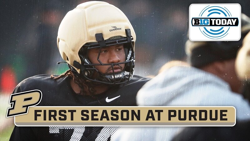 Purdue OL Jalen St. John on His First Season at Purdue, Nickname Origin ...