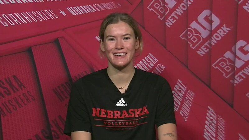 Interview: Nebraska Volleyball Outside Hitter Lindsay Krause B1G Today